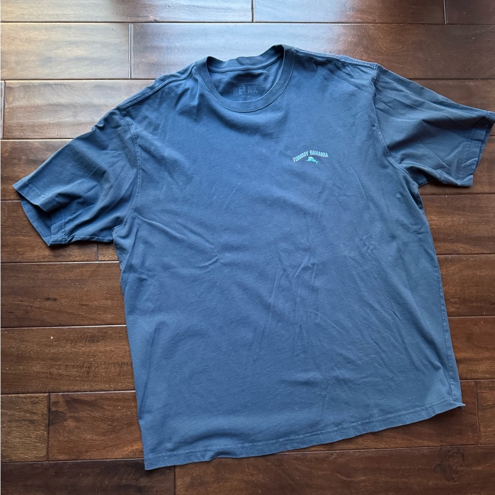 Tommy Bahama Men's Deep Blue Short Sleeve Tee